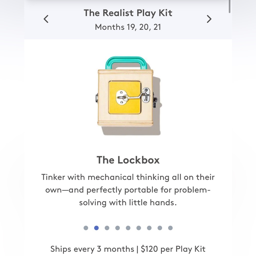 COPY - Lovevery - Lock Box - Toy -